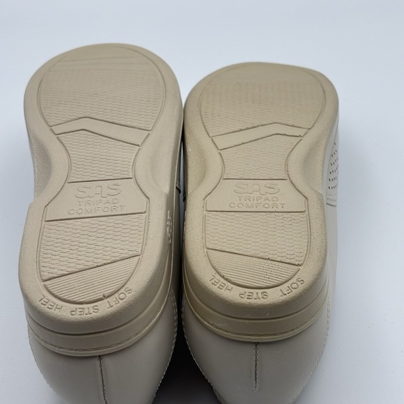 SAS Whisper Womens Sz 6 M Off-White Leather Shoes Tripad Lace-Up USA - Picture 6 of 6